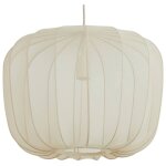 Light&living - suspension - plumeria - beige blanc - textile -