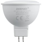 Lighting - ampoule spot mr16 smd verre blanc gu 5. 3 5w 6500k 400lm - 600326 - debflex