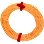 Ligne de p�che � la mouche 30m haute r�sistance, rev�tement technologique orange pour ext�rieur.