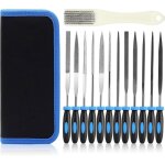 Limes et rpes en carbone - acier / diamante 13pcs, 150mm lime plate / ronde / demi - ronde / triangulaire ...