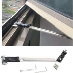 Limiteur de fen�tre en acier inoxydable 10 inch i verrouillage pour fen�tre i restricteur fen�tre i anti ...