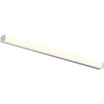 Lindby - led applique murale 'klea' en aluminium pour salle de bain