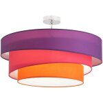 Lindby - plafonnier tissu � intensit� variable 'melia' en textile pour salon & salle � manger