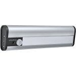 Linear led mobile luminaire sous meuble 200 mm, 4000k, batterie usb, d�tecteur de mouvement, bo�tier ...