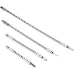 Linghhang - 150 / 200 / 300 / 400 mm) 4 pices rallonge flexible porte - embout pour perceuse, tournevis ...
