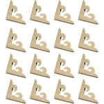 Linghhang - 24 pcs mtal livre coin protecteur vintage album photo coins dcorations dcoratifs triangle ...