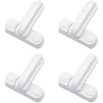 Linghhang - lot de 4 serrures loquets bloque poignee scurit domestique supplmentaire remplacement ...