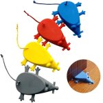 Linghhang - lot de 4 universel silicone souris porte bouchon, cale porte doigt protecteur, couleurs diff�rente ...