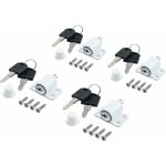 Linghhang - 4pcs verrous de fen�tre porte coulissante patio embrailleur bloc baie vitr�e coulissante ...