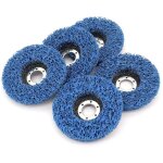 Linghhang - 5 pices disque de nettoyage(bleu)115 mm , meule de dcapage de peinture, disque abrasif ...