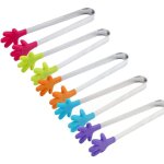 Linghhang - 5pcs mini pinces à glaçons en acier inoxydable avec poignée antidérapante en silicone pour ... Linghhang - 5pcs mini pinces à glaçons en acier inoxydable avec poignée antidérapante en silicone pour ...