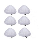 Linghhang - 6 pices adaptables shark vapeur mop set en tissu shark microfibre mop head accessoires h20 ...