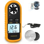Linghhang - anemometre portable anmomtre numrique haute prcision (5%) avec rtro - clairage lcd, ...