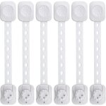 Linghhang - bb de scurit verrouillage(amlior), lot de 6 loquets bloque - placards pour enfants ...