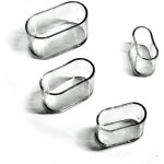 Linghhang - couvre - jambes chaise, ovale silicone meubles pieds coussinets couverture table protecteurs ...