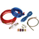 Linghhang - kit de montage d'amplificateur de caisson de basses audio de voiture 1500w kit de cblage ...