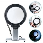 Linghhang - loupe de grossissant cou et de bureau loupe 6x, bras et bureau mains - libres clairs loupe ...