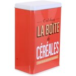 Boîte métal la boite a céréales rouge Boîte métal la boite a céréales rouge
