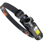 Linterna frontal led, usb recargable linterna de cabeza 850 l�menes luz frontal ipx4 imperm�able lampe ...