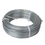 Fil de tension en acier galvanis� pour grillage ou autre - 100 m x 2. 4mm � - gris linxor