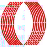 Liseret de jante moto, autocollant de jante, autocollants de jante de v�lo, autocollant r�fl�chissant ...