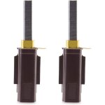Litzee - lot de 2 supports de balais de charbon de rechange pour aspirateurs numatic compatibles avec ...