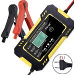 Litzee - chargeur de batterie intelligent 12v 6a, chargeur batterie mainteneur et automatique r�paration ...