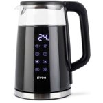 Livoo - bouilloire �lectrique sans fil 1, 7l 2200w noir dod198