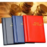 Livre de rangement pour pi�ces de monnaie, 120 pi�ces, album de collection de pi�ces comm�moratives