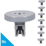 Lling - 8x panier infrieur roue lave - vaisselle compatible aeg electrolux 50286965004 502869500 / 4 ...