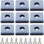 Lling - patin pour meuble, gu. b / bon 24 pieces patins meubles téflon 25mm pied de chaise avec vis patins ... Lling - patin pour meuble, gu. b / bon 24 pieces patins meubles téflon 25mm pied de chaise avec vis patins ...
