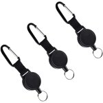 Lling - pice porte - cls rtractable porte - badge de style rtractable noir porte - badge d'identification ...