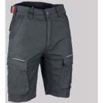 Lma - bermuda pal�o multipoches stretch - gris nuit / noir - t. 40 6165 - 40