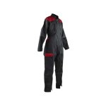 Lma - combinaison de travail enfant tricolore double zip elfe gris fonc 14 ans