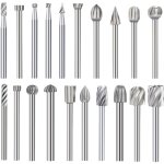 20pcs fraises rotatives fraise metal jeu de fraises en carbure fraise de tungstene meche acier rotatif ... 20pcs fraises rotatives fraise metal jeu de fraises en carbure fraise de tungstene meche acier rotatif ...