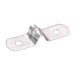 Lot de 45 colliers de serrage pour tuyau de 5 mm, fixation de tube, collier rigide  2 trous, fixation ...