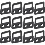 Lntyq lot de 50 cadres photo 27 mm en dents de scie avec crochets auto - fixants pour cadre photo, d�coration ...