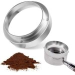 Lntyq anneau de dosage universel en aluminium 51mm bague de dosage de caf� magn�tique entonnoir de dosage ...