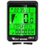 Lntyq compteur kilom�trique sans fil pour v�lo avec r�tro�clairage 5 langues imperm�able compteur kilom�trique ...