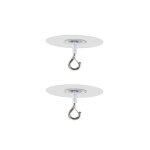 Lntyq crochets de plafond adh�sifs sans per�age pour plantes, crochets � ?illet adh�sifs pour suspendre ...