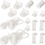 Kit de rparation de stores enrouleurs 16 pices, systme d'embrayage  poulie latrale, facile  installer ...
