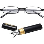 Lntyq mini lunettes de lecture pliables, mini - lunettes de lecture étroites en métal à charnière à ressort ... Lntyq mini lunettes de lecture pliables, mini - lunettes de lecture étroites en métal à charnière à ressort ...