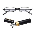 Lntyq mini lunettes de lecture pliables, mini - lunettes de lecture étroites en métal à charnière à ressort ... Lntyq mini lunettes de lecture pliables, mini - lunettes de lecture étroites en métal à charnière à ressort ...
