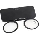 Lntyq mini nose clip lunettes, lunette loupe sans branche, mini portable pince nez lunettes de lecture ...