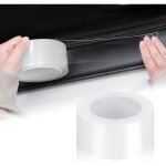Lntyq protecteur de seuil de garde de porte de voiture, film protecteur autocollant adh�sif pour porti�re ...
