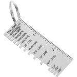 Règle d'inspection de soudure jauge de fil outil de mesure outils d'inspection de soudure outil de soudage ... Règle d'inspection de soudure jauge de fil outil de mesure outils d'inspection de soudure outil de soudage ...