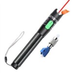Localisateur visuel de d�fauts, testeur c�ble � fibre optique 30 mw avec adaptateur fc m�le vers lc , ...