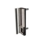 Gche de scurit de type industriel, systme d'ancrage acier inoxydable, grise, profil carr 40 - 60 ...