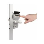 Locinox - serrure � code m�canique, portail battant, profil carr�e 30mm � 50mm lmkq3030v2l.