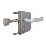 Locinox - serrure portail coulissant inox profil 50 - lskz5050 u2l